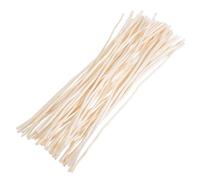 HOMOBABE 50 Pièces de Bûches de Bois Séché Naturel pour Décoration Wabisabi, Branches Décoratives Beiges pour Couronnes et Arrangements Rustiques