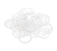 HOMOBABE 50pcs Membranes de Flûte Kazoo Accessoires Pratiques en Abs Petits et Légers pour Kazoo Guitare Ukulélé Accompagnement Musical