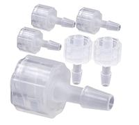 HOMOBABE 8Pièces Adaptateur Luer Lock PP avec Connecteurs pour Tuyaux pour Applications Artisanales et Industrielles