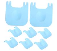 HOMOBABE 8pièces Lot de Boucles Fixes pour Cage Clips pour Petits Animaux Accessoires De Fixation pour Parc