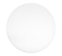 HOMOBABE Abat-jour Globe en Verre Rond Blanc E27 pour Lampe à Suspendre, Lumière Douce et Confortable, Design Moderne et Minimaliste, pour Solutions D'éclairage à Domicile