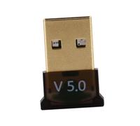 HOMOBABE Adaptateur USB 2.0 5.0 pour Ordinateur Récepteur-Émetteur Double Mode Dongle sans Fil Compatible Pc et Ordinateur Portable Accessoire de Bureau Noir