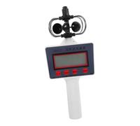 HOMOBABE Anémomètre Portable LCD Compact pour Mesure de Vitesse Du Vent Outil pour Enseignement Géographie Agriculture