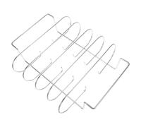 HOMOBABE Barbecue Métal Accessoires Pour Friteuse à Air Grill à Brochettes Pour Poulet Et Steaks Convient Maison Et Camping