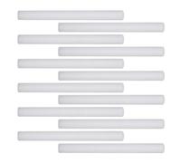 HOMOBABE Bâtonnets de Mousse pour Canapé 12 Pièces Blanches - Tiges de Remplissage Flexibles et Souples pour Comblement des Interstices, Accessoires pour Housse de Canapé et Meubles,