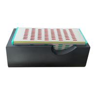 HOMOBABE Bloc D'affûtage Diamanté Extra-dur à Affûteur Polyvalent et Solide Pierre à Aiguiser Professionnelle en Diamant pour Couteaux Cuisine
