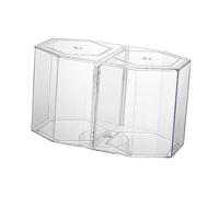 HOMOBABE Boîte De Culture Professionnelle pour Aquariums Boîte Isolation Multi-Fonction Transparente avec Compartiments pour Poissons Facile à Nettoyer Et