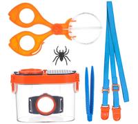 HOMOBABE Boîte Observation Insectes avec Loupe pour Cage Portable pour Insectes Et Plantes avec Sangle Et Expériences Scolaires