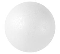 HOMOBABE Boules de Polystyrène Blanches Légères et Résistantes la Déformation, Sphères Lisses en Écume de 25 Cm pour Bricolage, Peinture et Décoration DIY