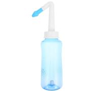 HOMOBABE Bouteille de Rinçage des Sinus Portable 300ml en Pp pour Lavage Nasal Manuel, Usage Polyvalent pour Adultes et Garçon et Filles, Design Pratique et Compact