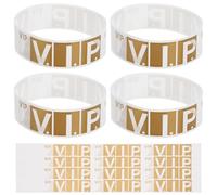 HOMOBABE Bracelets Impression Claire et Confort Événementiels en Papier Synthétique 200 Pièces pour Concerts et Fêtes pour Hommes et Femmes