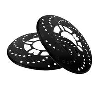 HOMOBABE Cache de Disque de Frein Automobile en Alliage D’Aluminium Noir | Décoration de Moyeu, Finition pour Disque et Tambour, Usage Véhicule, Lot Unique
