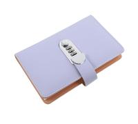HOMOBABE Carnet de Épargne avec Serrure Cahier de Gestion Financière et Planificateur Budgétaire Portable Organisateur de Dépenses et Épargne avec Pages Recto pour Économies Sécurisées