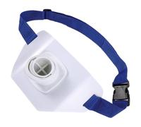 HOMOBABE Ceinture de Combat pour Pêche en Mer Réglable, Porte-Canne Blanc Abs