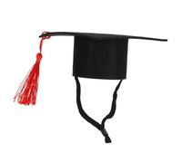 HOMOBABE Chapeau De Graduation pour Petit Animal Accessoire Costume pour Hamster Et Cochon Réglable Et Léger pour Fêtes Et Portraits Familiaux