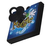 HOMOBABE Clé Magique Noire en Abs pour Spectacle de Magie, Farceur Effet de Déformation, Accessoire pour Fête et Collection de Tours
