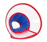 HOMOBABE Collier de Récupération Réglable pour Chien et Chiot Collerette Élisabéthaine Transparente Protection Wound Healing pour Animaux de Compagnie