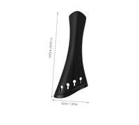 HOMOBABE Cordier de Violon Bois de Jujubier avec Bord Incliné pour Contrôle Amélioré Accessoire et Finition Soignée pour Riche et