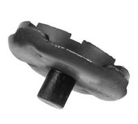 HOMOBABE Coussinet de Vérin Hydraulique Support Extra Stable Design Horizontal en Caoutchouc et Acier Accessoire pour Levage Sécurisé pour Cric Hydraulique 3 Tonnes