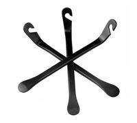 HOMOBABE Démonte-pneus de Vélo en Métal Léger Crochet pour Cyclistes | Acier 45, Pointe Biseautée, Noir, pour Roue de Vélo, Outil Portable et Robuste