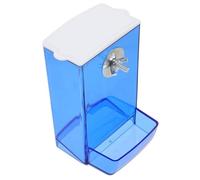HOMOBABE Distributeur Automatique pour Oiseaux Support De Nourriture pour Oiseaux De Compagnie Fournit Une Alimentation Pratique Et Couleur Transparente