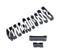 HOMOBABE Ensemble de 15 Poinçons pour Cuir en Acier Rapide, Outil de Perforation Précis pour Artisanat, Incisions Nettes, pour Loisirs Créatifs et Travail du Cuir