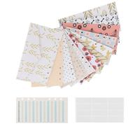 HOMOBABE Enveloppes Budgétaires C Type pour Comptes, Feuilles de Budget D’entreprise, Format A5, Papier Léger, Jeu Pratique pour Bureau et Maison, Gestion Précise des Dépenses