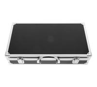 HOMOBABE Étui Portable Antichoc pour Micro et Câble Mallette Rigide Légère avec Zip Protection Robuste pour Microphone et Smartphone Rangement Pratique pour Chanteurs et Animateurs