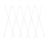 HOMOBABE Fil à Trancher le Fromage Fil Acier Inoxydable 10 Pièces 14 CM pour Trancheuse à Fromage et Découpe Jambon et Beurre Maison