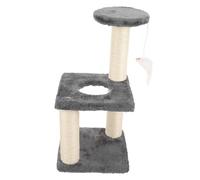 HOMOBABE Griffoir à Chat Multi-Couche Jute Arbre à Gratter Stable pour Chats Support De Grattage Résistant Aux Usures pour Intérieur Jeu