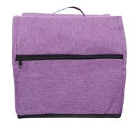 HOMOBABE Housse avec 6 Poches en Tissu Oxford Machine à Coudre pour Pourpre Poignée Intégrée, Protection la Poussière, pour Cours de Couture et Usage Domestique