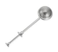 HOMOBABE Infuseur à Thé Rétractable Acier Inoxydable avec Passoire pour Thé et Épices Design Unique et Confortable Sifteur pour Farine et Ingrédients Vrac