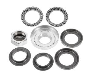 HOMOBABE Kit de 7 Roulements à Billes en Alliage pour Colonne de Direction Moto 110-125cc, Durabilité et Performance, pour Montagnes et Déserts