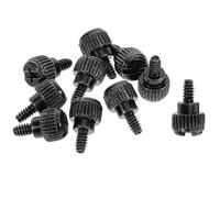 HOMOBABE Kit de Vis pour Ordinateur Noir M6 en Acier Carbone, 10pcs, Serrage Manuel sans Outil, Protège les Composants Internes, pour Réparation et Projets DIY
