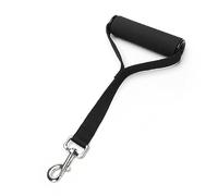 HOMOBABE Laisse Courte Élastique pour Chiens Accessoires pour Animaux de Compagnie Couleur Noire Large pour Dressage Lors des Visites Vétérinaires