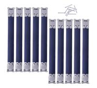 HOMOBABE Lot de 10 Charnières Métal Flexibles pour Paquet à Main Accessoires de Paquet à Main Faciles à Installer et Légères et Porte-monnaie DIY Couleur Aléatoire