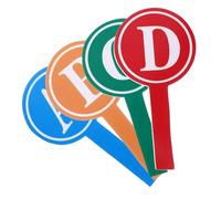 HOMOBABE Lot de 4 Planches à Pagaie Effaçables à Sec en Écume, Tableau Blanc Simple, Structure Légère, pour Scénarios de Compétition