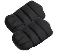HOMOBABE Manchons Chauds pour Poussette Mitaines Hiver Antigel pour Guidon De Poussette Adaptée Noir 1 Paire