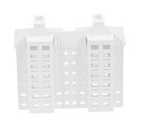 HOMOBABE Maquette Immeuble Miniature en Plastique pour Décoration Urbaine et Apprentissage Architecturale, Modèle d'École pour Paysages Miniatures et Tables à Sable