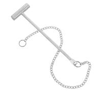 HOMOBABE Marteau D'urgence en Acier Inoxydable pour Activation Bouton Alarme Incendie, Outil de Sécurité pour Urgences Incendie en Zones Publiques, Couleur Argenté