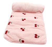 HOMOBABE Matelas De Couchage pour Animaux Résistant à Hiver Nid Confortable pour Chats Et Chiens Tapis Doux Cloud Velvet Dimensions Accessoire pour Maison
