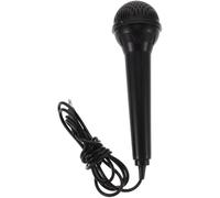 HOMOBABE Microphone Multifonctionnel 3,5mm pour Clavier Électronique, Léger Plastique Noir, Raccord Direct pour Usage la Maison Extérieur