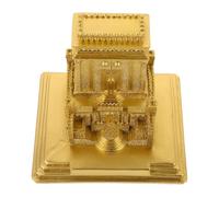 HOMOBABE Modèle Religieux du Temple de Jérusalem en Résine Or, Décoration de Table Délicate, Légère et Facile à Déplacer, Ornement Pratique pour Salon ou Bureau