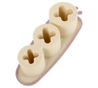 HOMOBABE Moule à Glaçons en Silicone Grande Capacité avec Couvercle Protecteur, Moules à Glaçons Cylindriques Réutilisables pour Boissons Usage Quotidien Chez Soi