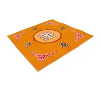 HOMOBABE Nappe de Jeu de Poker et Mahjong Antidérapante en Flanelle Caoutchouc, Forme Carrée, Style Amusant, pour Jeux de Table Toute L'année