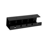 HOMOBABE Organiseur De Câbles sous Table Étagère Gestion Câbles sans Perçage Plateau Rangement Bureau