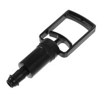 HOMOBABE Outil échappement air pompe à ventouses noire en ABS, accessoire manuel pour cupping therapy, améliore la circulation sanguine et contrôle d'aspiration