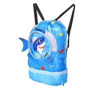 HOMOBABE Paquet à Dos de Natation pour Garçon et Filles à Compartiments Séparés Sec et Humide avec Compartiment Chaussures en Polyester Imperméable pour Sorties en Famille et Piscine