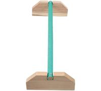 HOMOBABE Perchoir à Oiseaux en Bois Solide pour Poules et Perroquets Support Vertical Unique, Facile à Utiliser, pour Développer L'équilibre la Maison Couleur Aléatoire