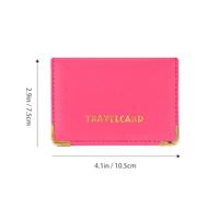 HOMOBABE Pochette Protection Cartes Bancaires en Cuir PU Ultra-Fine, Format Compact, Résistante à l'eau Et Déchirure, pour Voyages Et Déplacements Professionnels, Unisexe